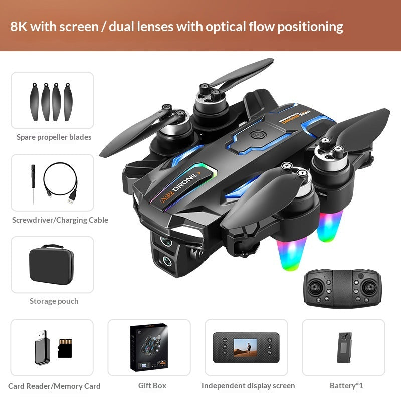 A22 Screen-equipped Drone HD Aerial Photography Quadcopter